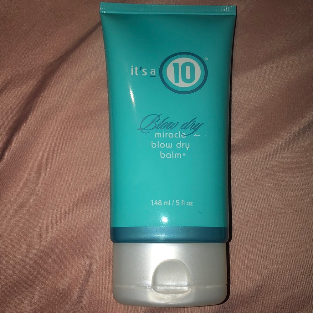 It’s a 10 miracle blow dry glossing products